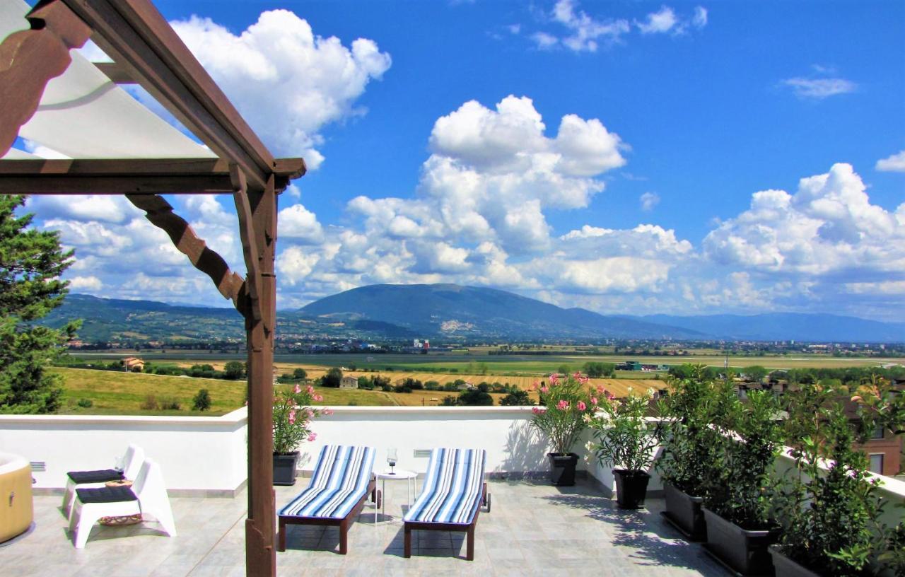 Apartamento Residenza Storica Con Vista Panoramica Perugia Exterior foto